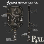 MASTER ATHLETICS P3XL PICKLEBALL PADDLE