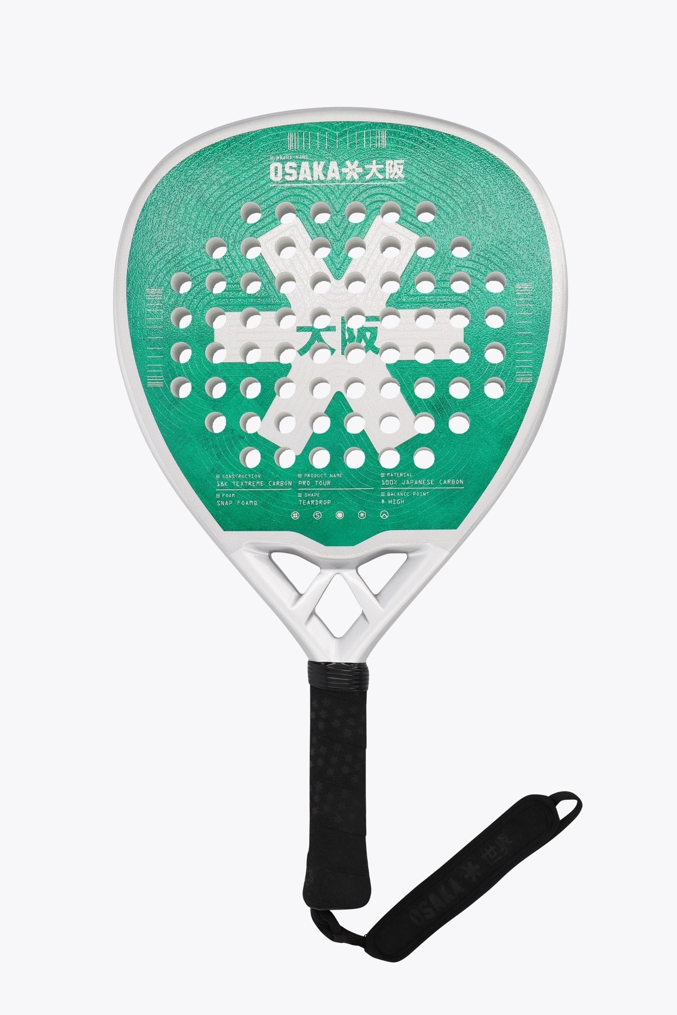 Osaka Padel Racket Pro Tour Power | Aquatic Awe