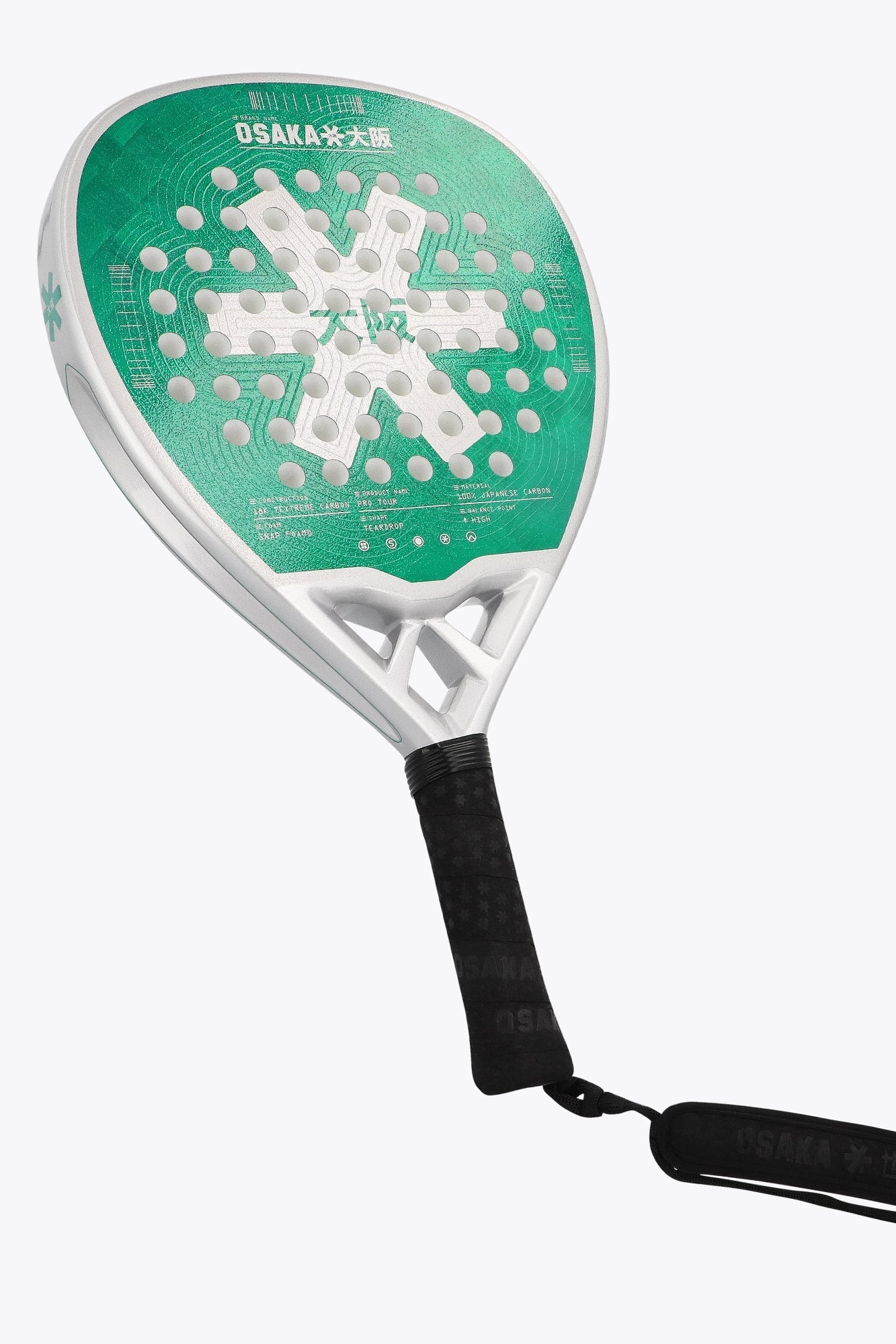 Osaka Padel Racket Pro Tour Power | Aquatic Awe