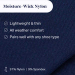 Knee-High Compression Socks | Solid Navy
