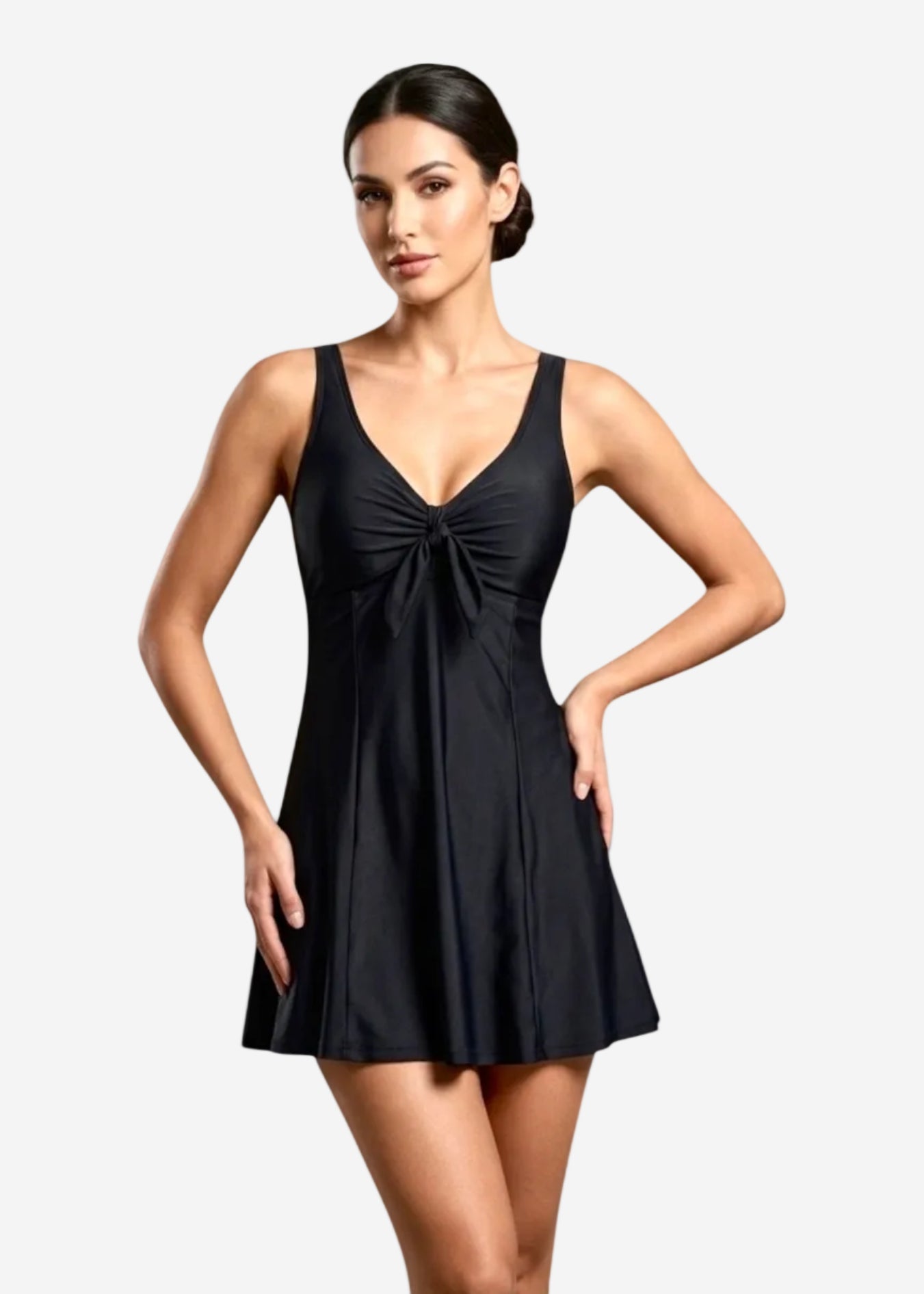 Black Skirted Maillot | PF838
