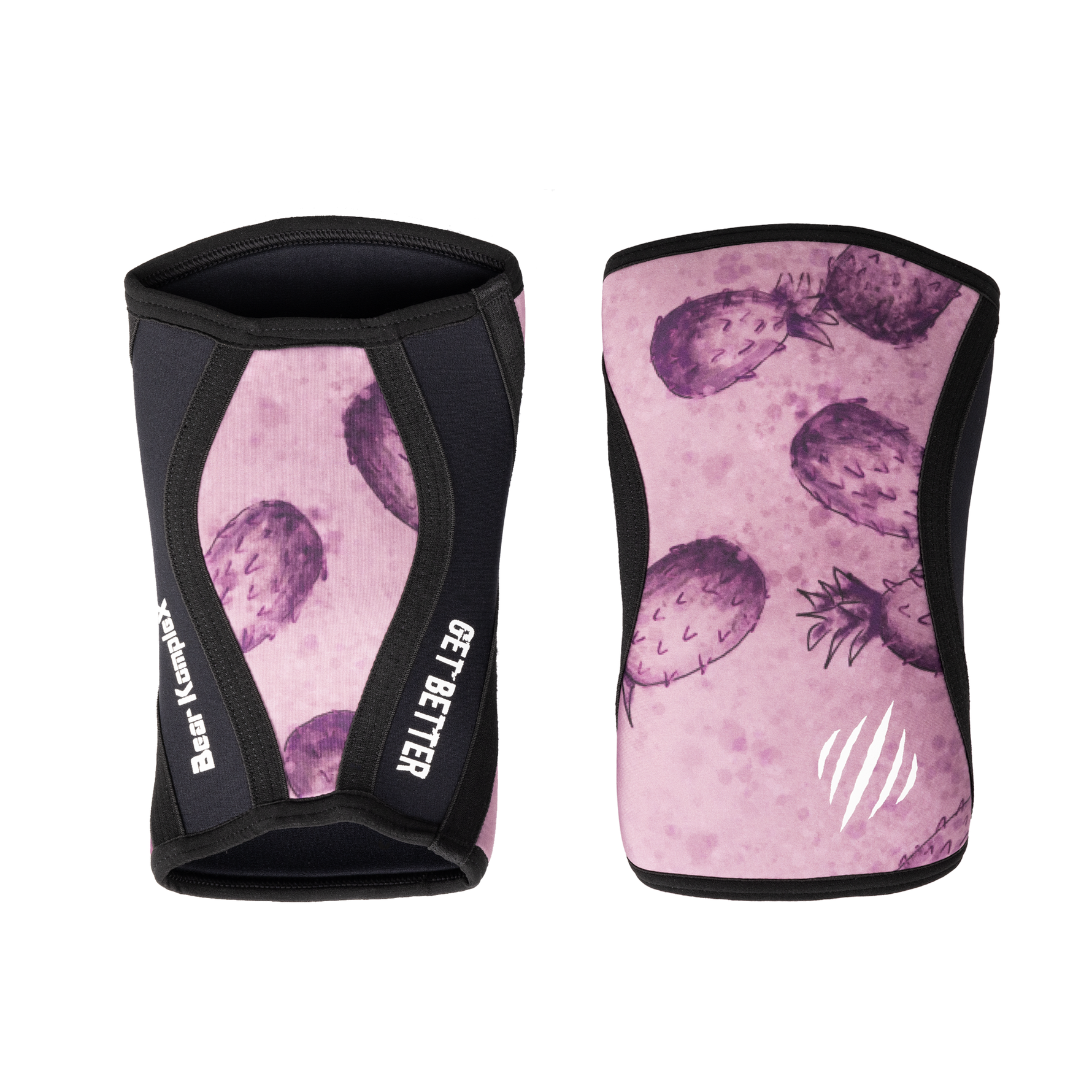 Bear KompleX Knee Sleeves | Bethany Flores Signature Pineapple