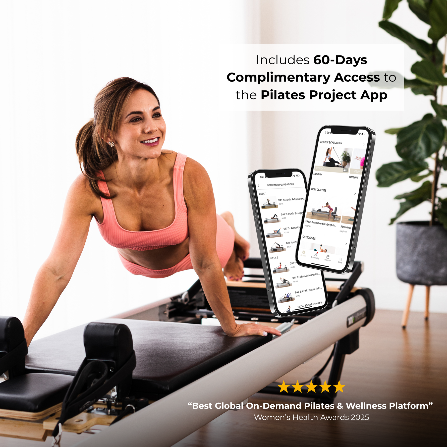The fit™ Reformer with Long/Short Box