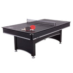 2-in-1 Conversion Top (Pool Table + Ping Pong) Table Set | 7’