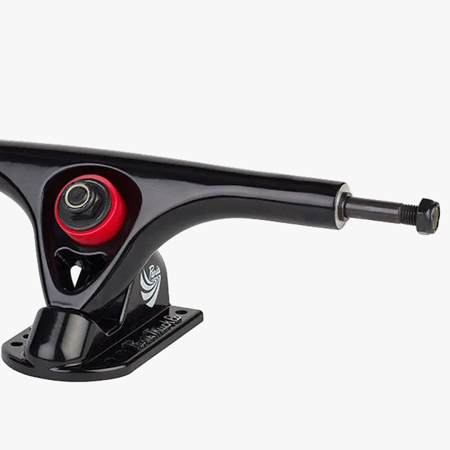 The 195mm 50º Longboard Trucks BLK/BLK