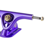 V3 Hollow Lite 180mm 50º Longboard Trucks Purple Satin