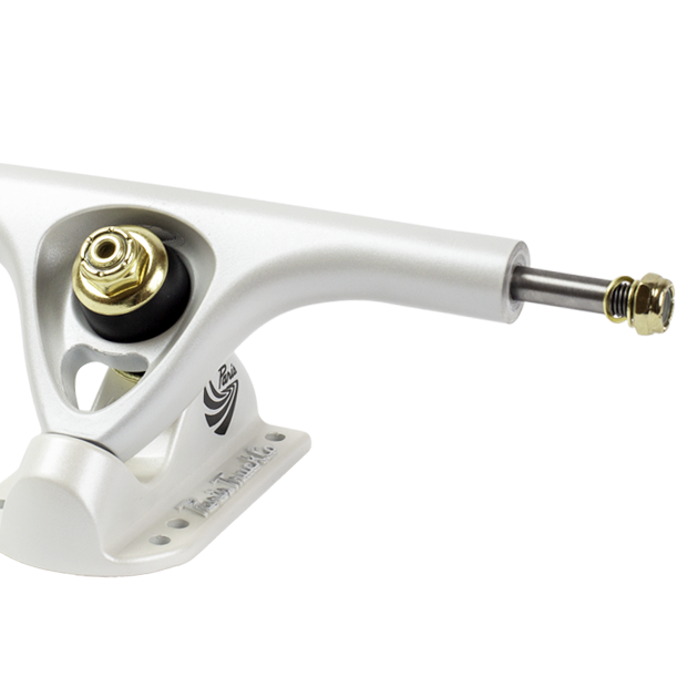 V3 Hollow Lite 180mm 43º Longboard Trucks White Pearl