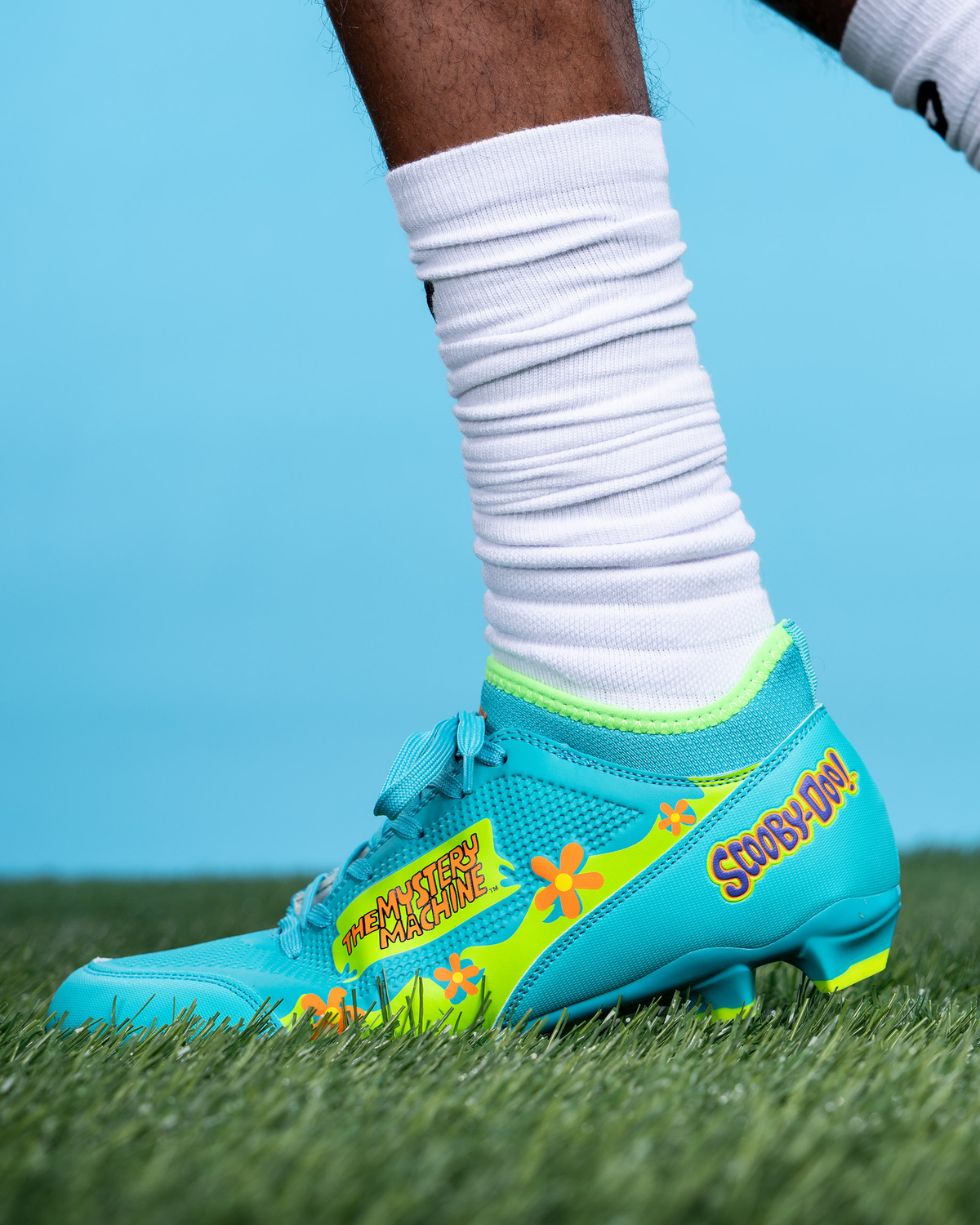 Scooby-Doo Mystery Machine Cleats | Velocity 3.0 by Phenom Elite