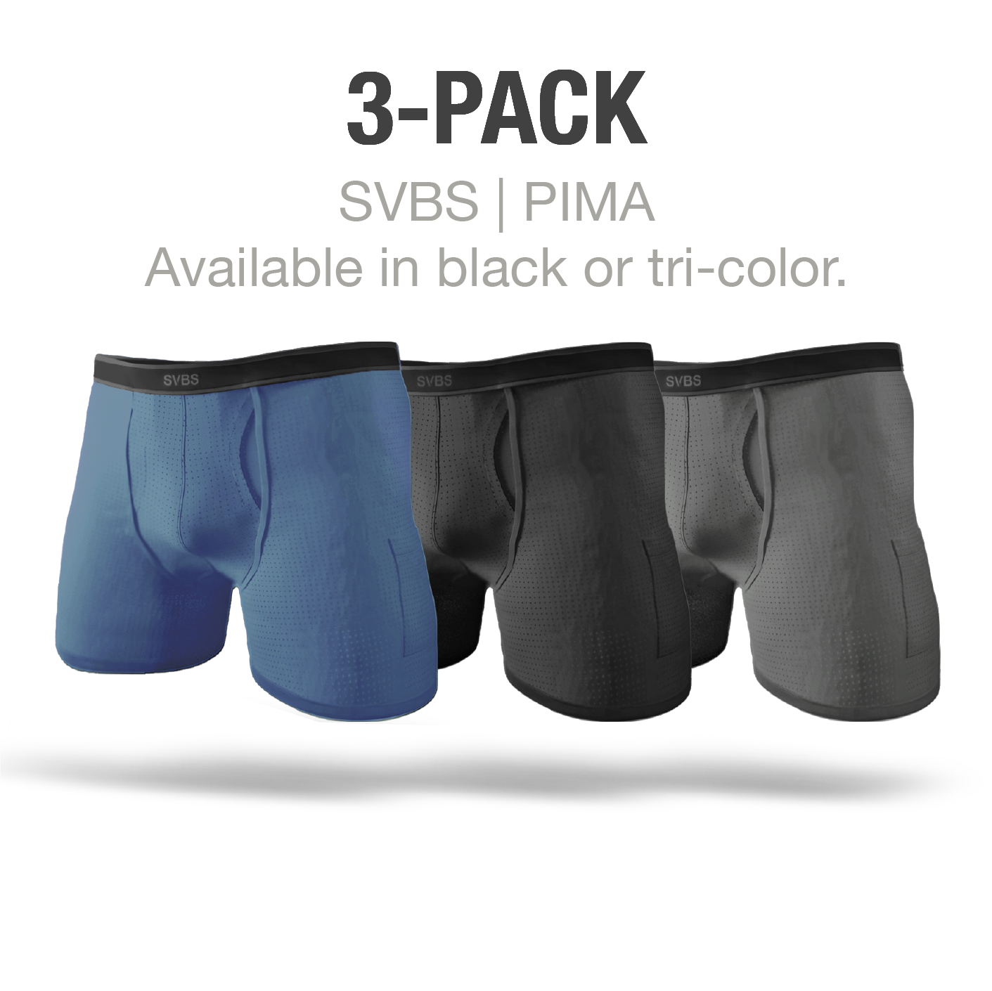 SVBPIMA TRI-POUCH™ BOXERS | PIMA COTTON