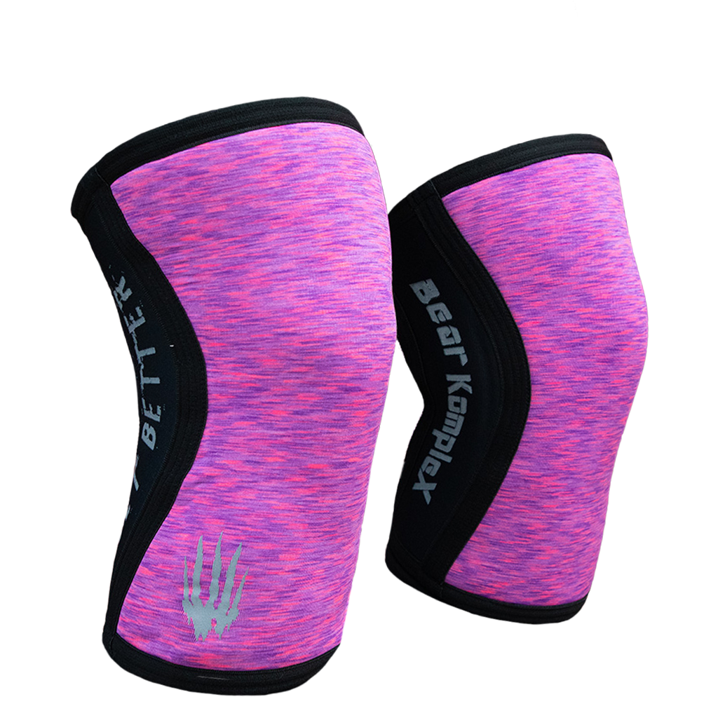 Bear KompleX Knee Sleeves | Pink Heather