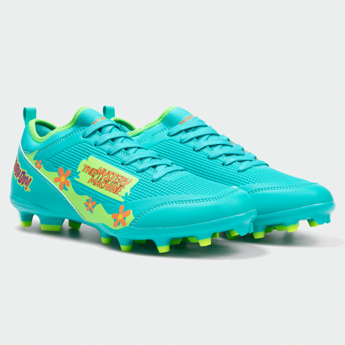 Scooby-Doo Mystery Machine Cleats | Velocity 3.0 by Phenom Elite