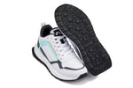CALTO Q151 2.4" Taller Sneaker | White/Grey