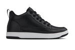 CALTO Q271 2” Taller (Black Noir) | Elevated Leatherette Micro-Perforated Sneakers