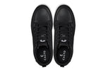 CALTO Q271 2” Taller (Black Noir) | Elevated Leatherette Micro-Perforated Sneakers
