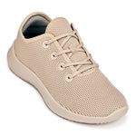 CALTO Q403 2.4 Inches Taller (Salmon) | Ultra Lightweight Knitted Sneakers
