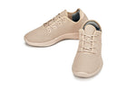 CALTO Q403 2.4 Inches Taller (Salmon) | Ultra Lightweight Knitted Sneakers
