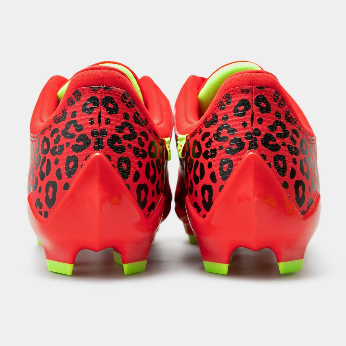 Red Leopard Cleats | Quantum Carbon by Phenom Elite
