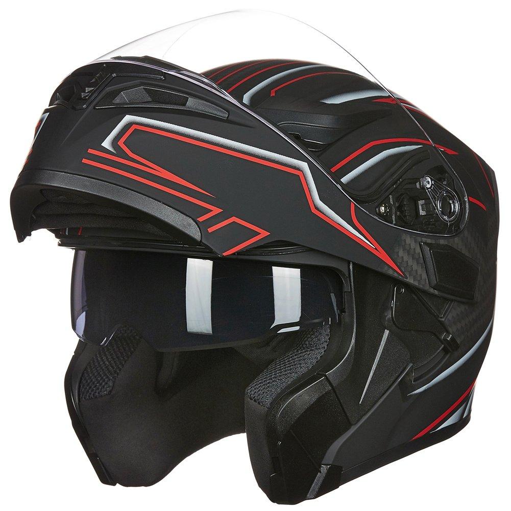 ILM Motorcycle Modular Full Face Helmet | 902LED