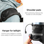 Rhinowalk Trunk Pannier Bag 17L | Cargo Rack Saddle Bag RK19666