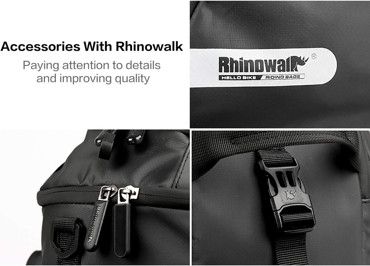 Rhinowalk Trunk Pannier Bag 17L | Cargo Rack Saddle Bag RK19666