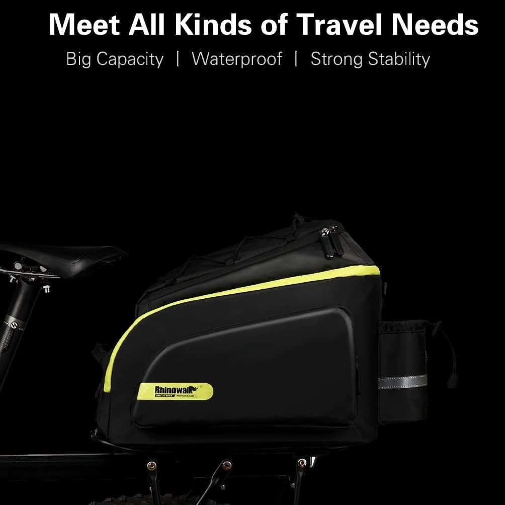 Rhinowalk Trunk Pannier Bag 17L | Cargo Rack Saddle Bag RK19666