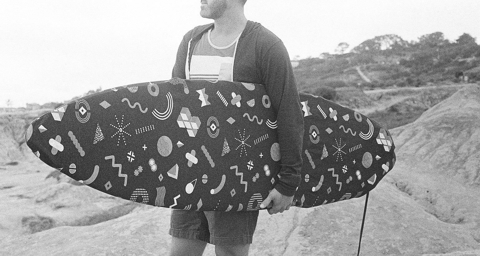 RADICAL 100% Recycled Surfboard Socks | Sustainable Surfboard Covers