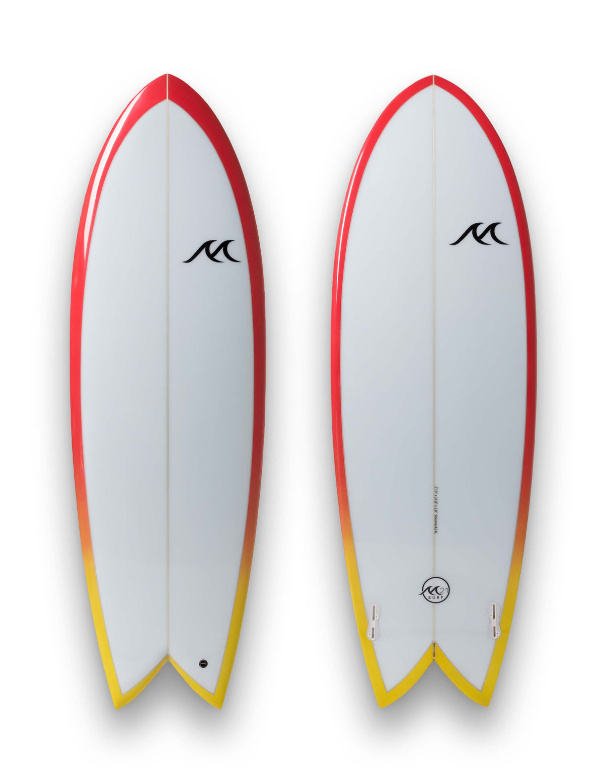 Retro Fish Twin | Sunburst