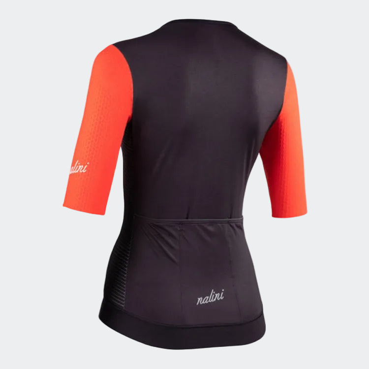 Nalini LASER Women's Cycling Jersey | Black/Coral