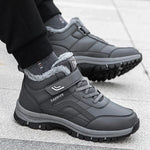 Mens Waterproof Winter Snow Boots | Warm Durable Outdoor Shoes