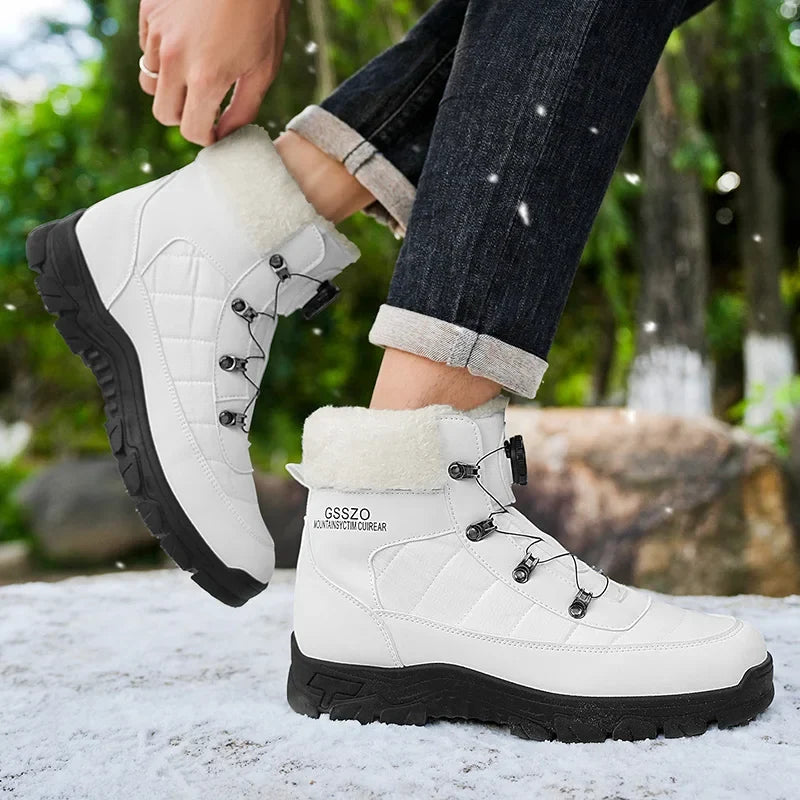 Mens Winter Snow Boots | Warm Durable Outdoor Shoes