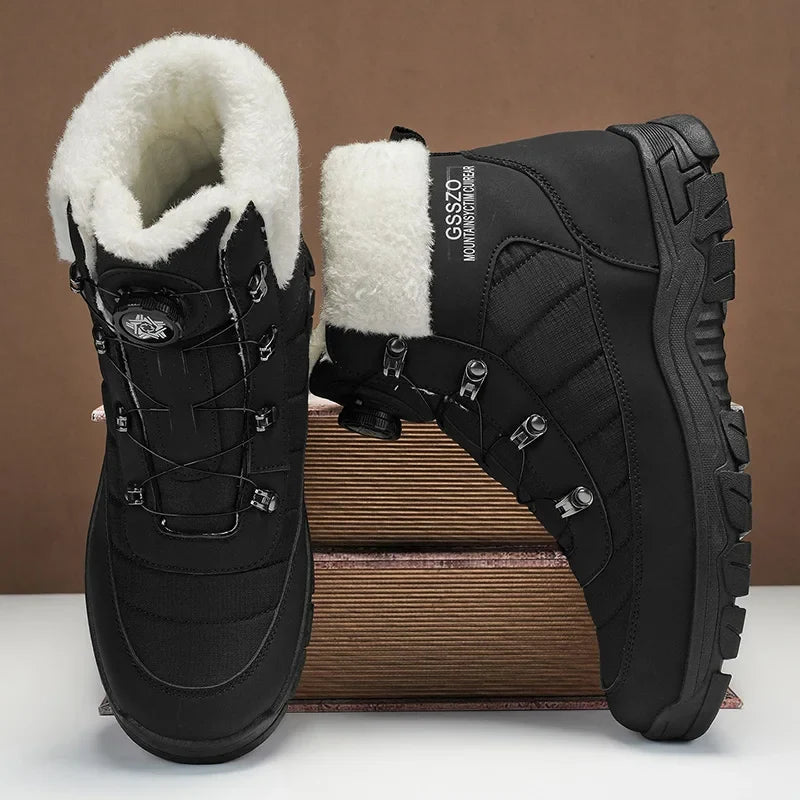 Mens Winter Snow Boots | Warm Durable Outdoor Shoes
