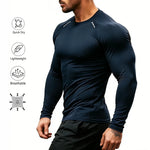 Men's Compression Long Sleeve Gym Shirt