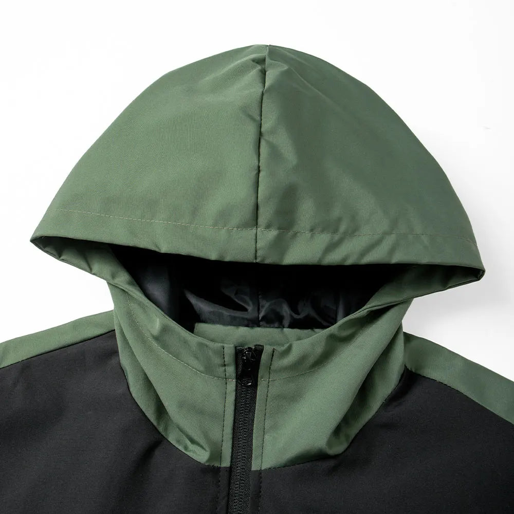 Men Windproof Jacket | Hooded Outdoor Active Jacket | Fall & Winter