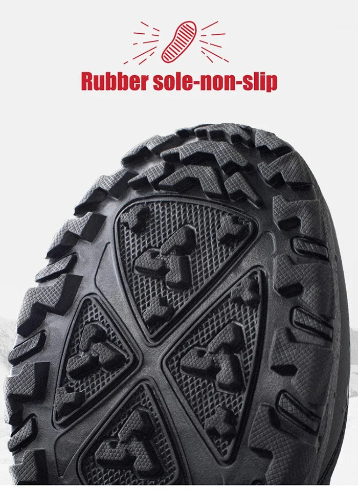 Men's Winter Waterproof Boots | Warm Insulated Snow Boots