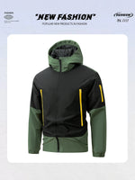 Men Windproof Jacket | Hooded Outdoor Active Jacket | Fall & Winter
