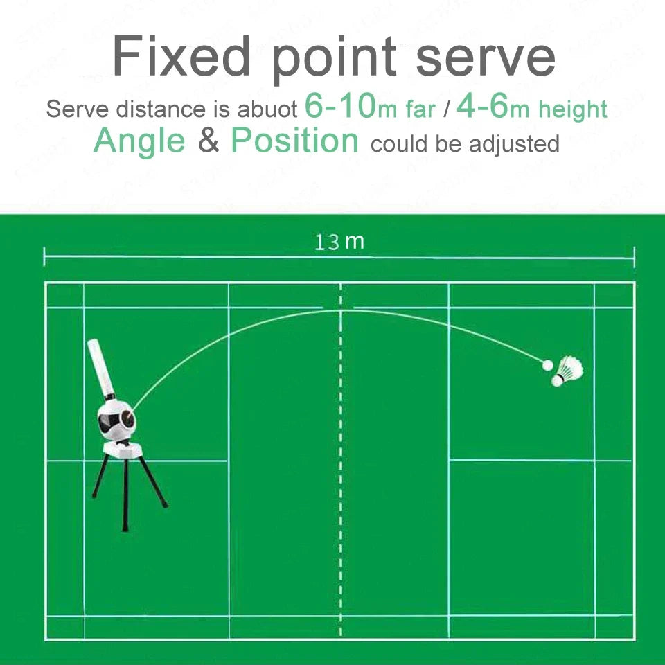 Automatic Badminton Kids Training Machine | Trainer Device