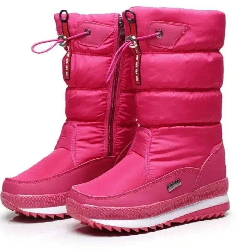 Women's Winter Boots | Waterproof Snow Boot with Thick Plush