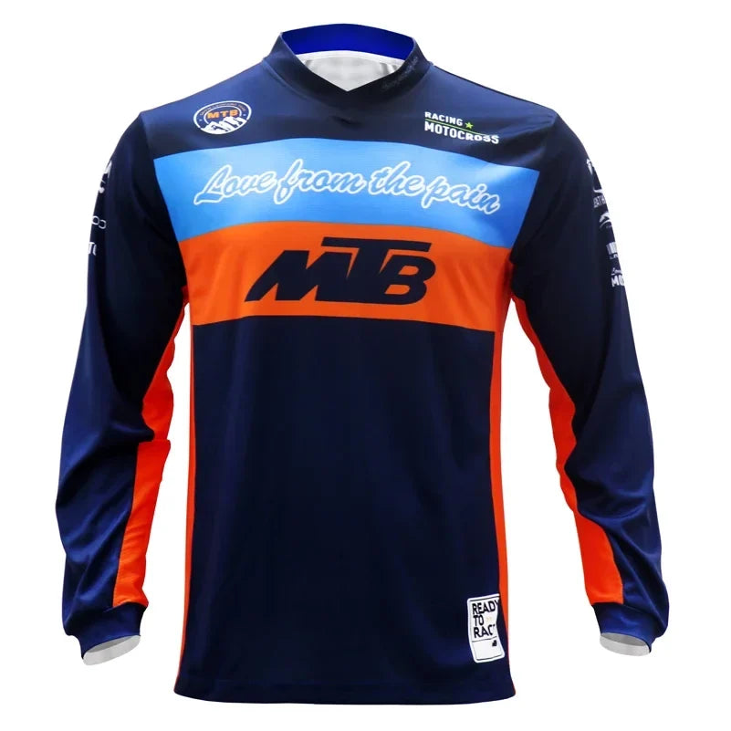 Men's MTB Cycling Jersey BMX DH T-Shirt