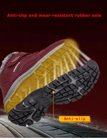 Mens Waterproof Winter Snow Boots | Warm Durable Outdoor Shoes