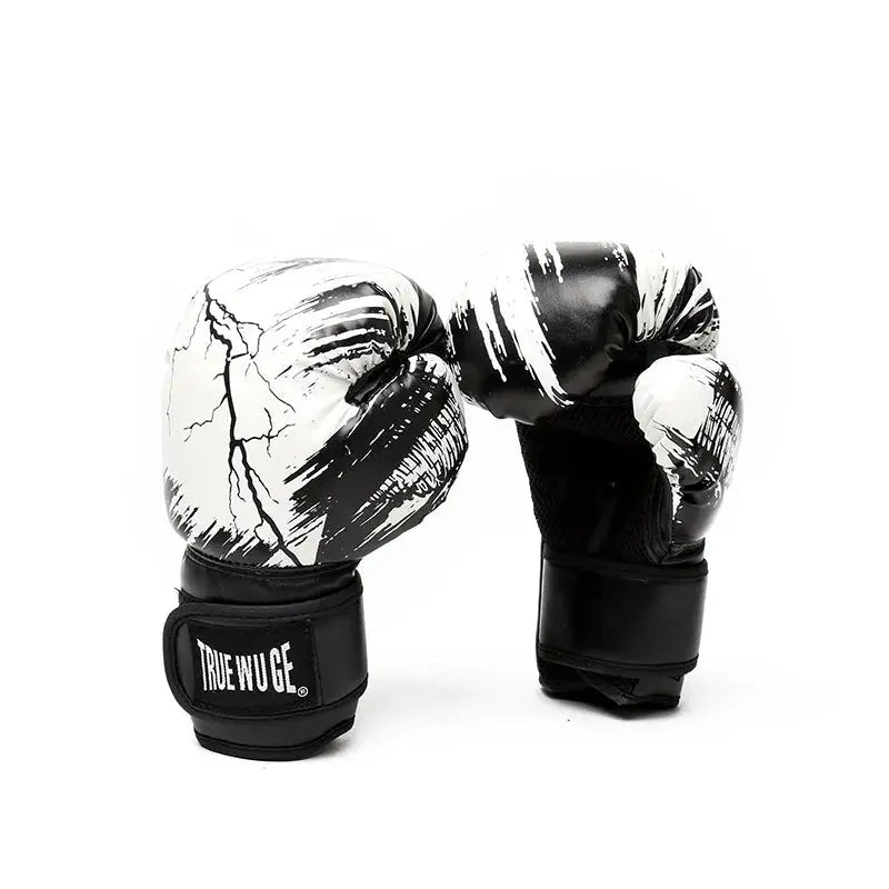 Professional Boxing Gloves PU Leather MMA Kickboxing
