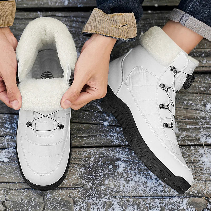 Mens Winter Snow Boots | Warm Durable Outdoor Shoes