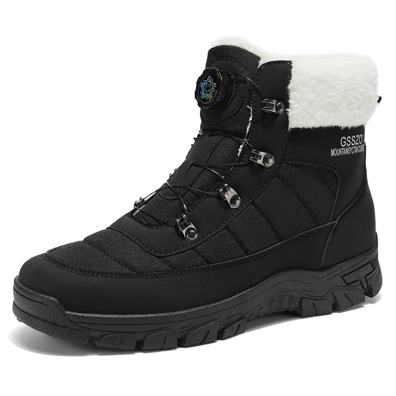 Mens Winter Snow Boots | Warm Durable Outdoor Shoes