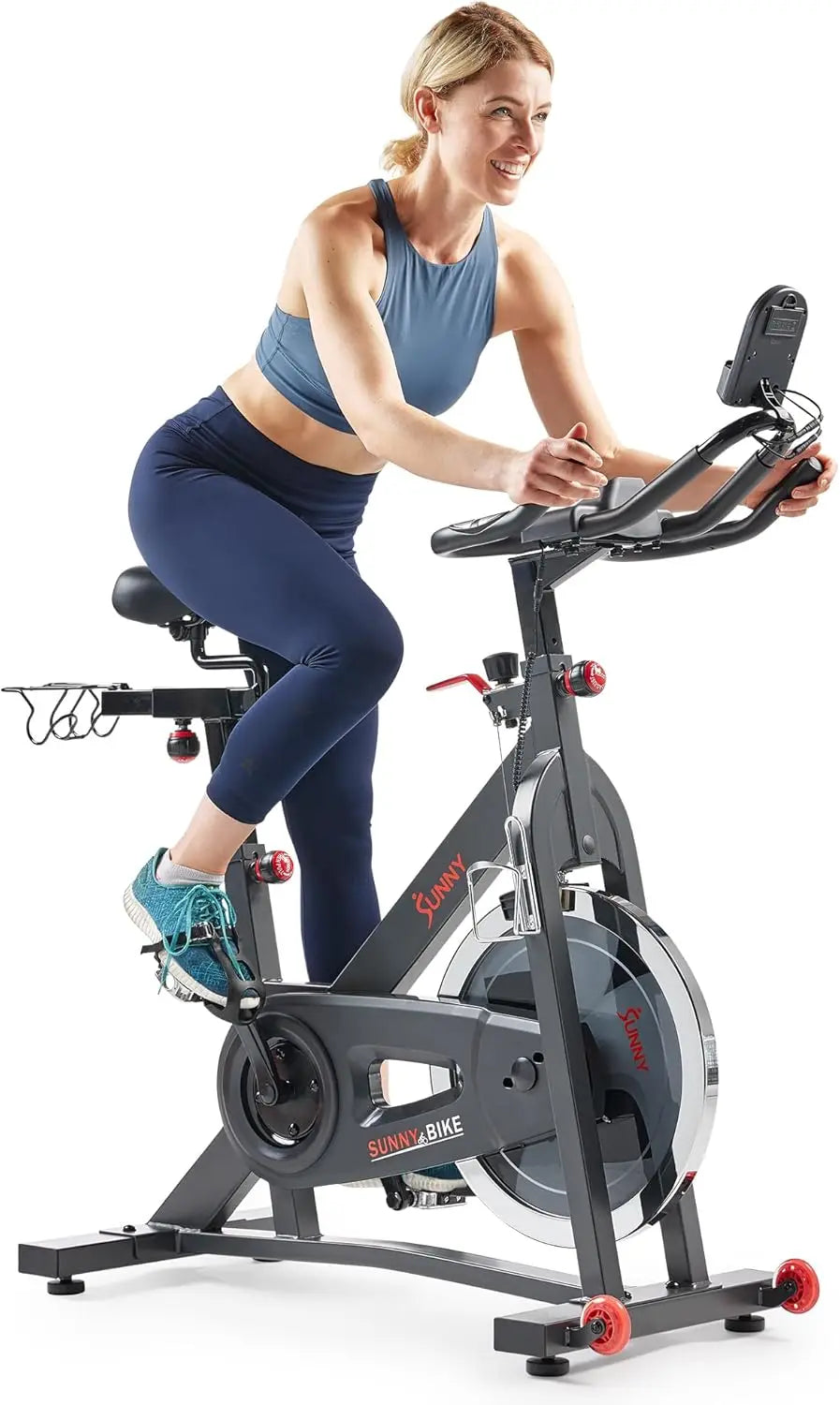 Health & Fitness Pro Cycling Stationary Bike | 40 LB Flywheel & 4-Way Adjustable Seat
