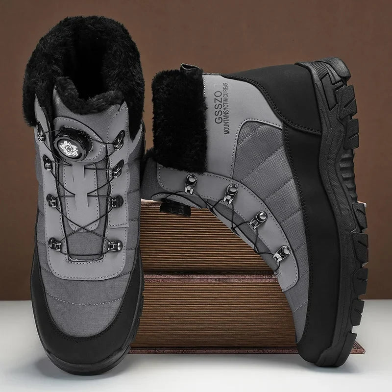 Mens Winter Snow Boots | Warm Durable Outdoor Shoes