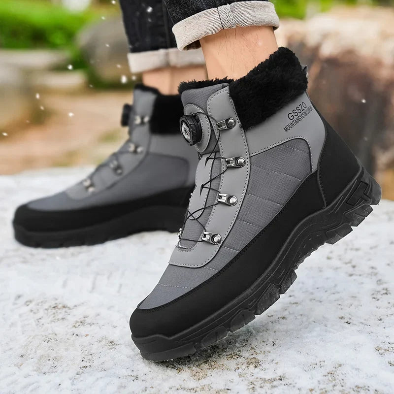 Mens Winter Snow Boots | Warm Durable Outdoor Shoes