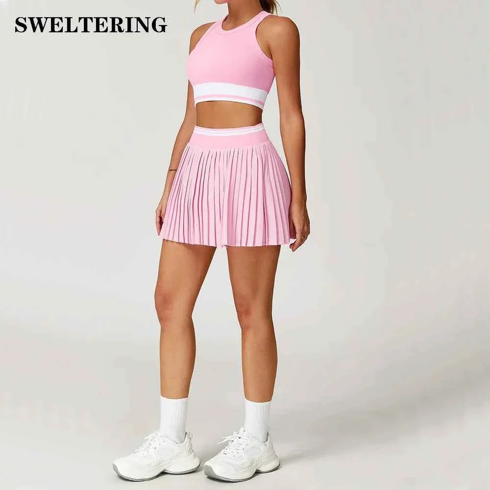 Women’s 2-Piece Skirt Workout Set