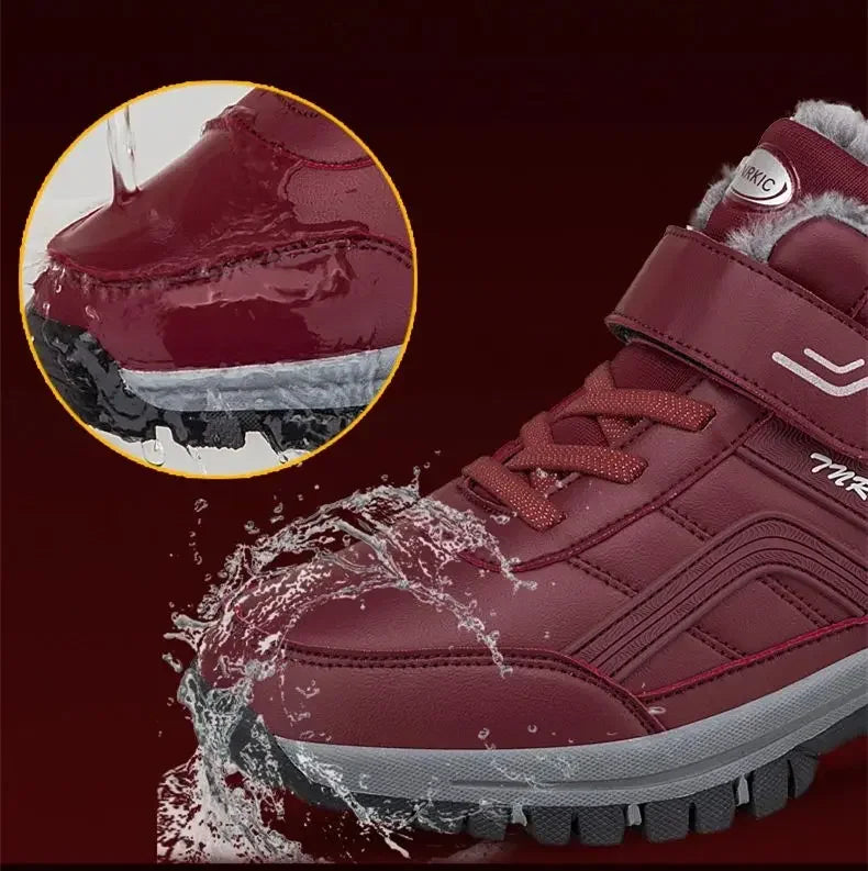 Mens Waterproof Winter Snow Boots | Warm Durable Outdoor Shoes