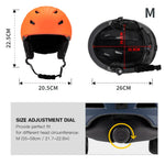Lightweight Ski & Snowboard Helmet | Warm & Adjustable