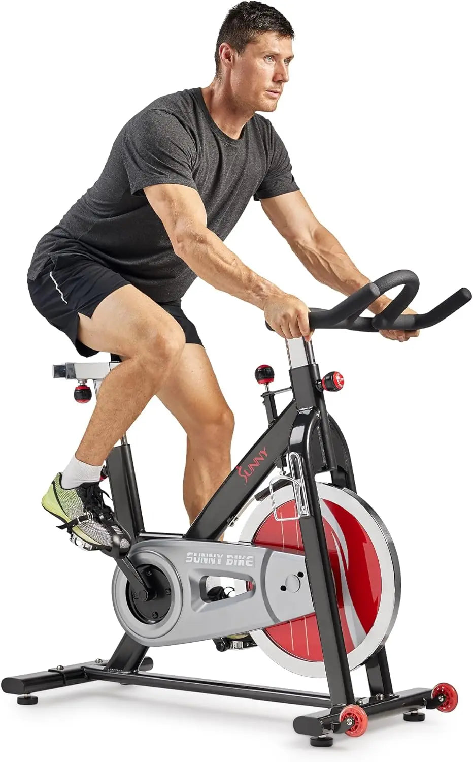 Health & Fitness Heavy-Duty Indoor Stationary Exercise Bike | Cycling Cardio