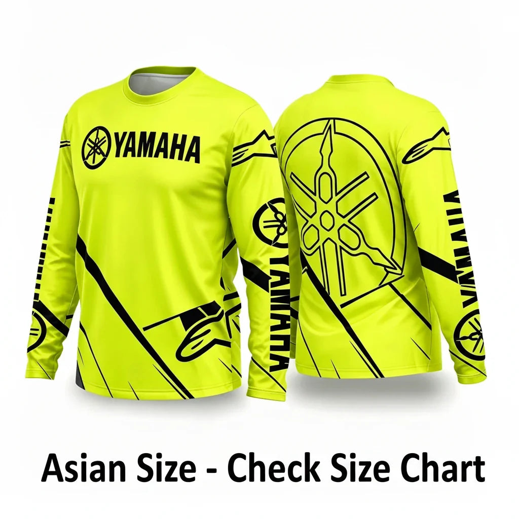 Yamaha Summer Breathable Quick-Dry Motorcycle Riding Suit